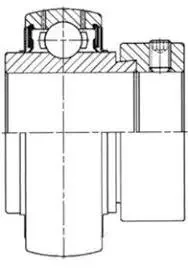 Підшипник HC206 ( EX206 G2, YEL206-2F) CX Підшипник HC206 ( EX206 G2, YEL206-2F) CX