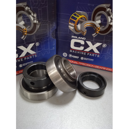 Підшипник HC208 (EX208G2, YEL208-2F) CX Польща Розміри 40*80*21 мм